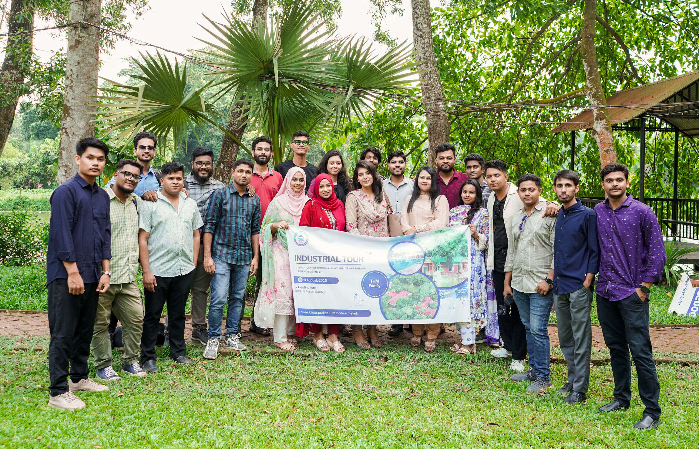 Industrial Visit at Chuti Resort, Gazipur