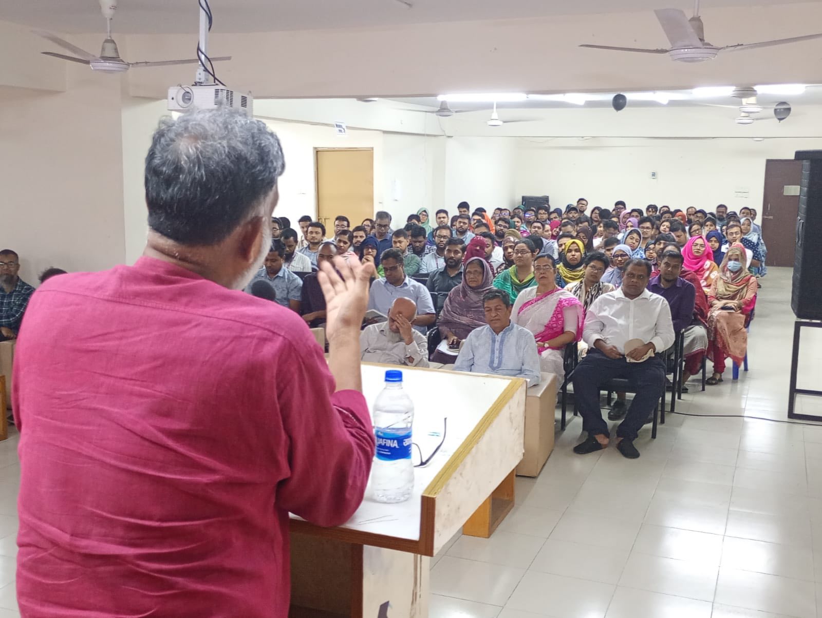 interactive and constructive session with all faculty members of the university.